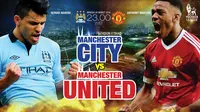 160320 Manchester City vs Manchester United (Liputan6.com/Abdillah)