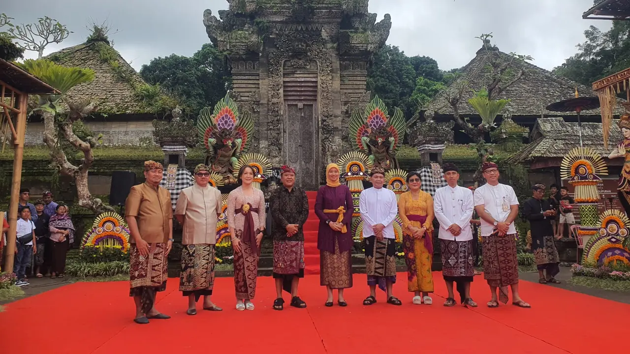 Penglipuran Village Festival XII diselenggarakan di Desa Adat Penglipuran, Kabupaten Bangli, Bali, pada 10–12 Juli 2025 (Istimewa)