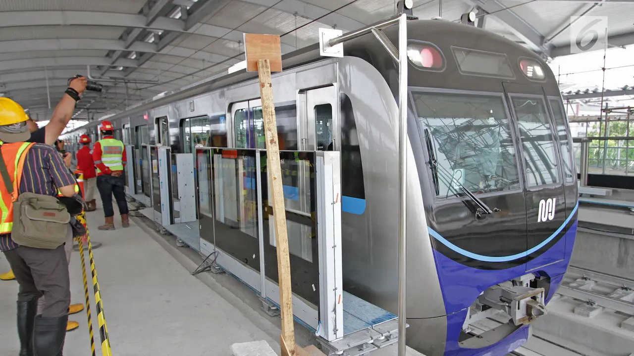 Fase 1 MRT Mencapai 96 Persen