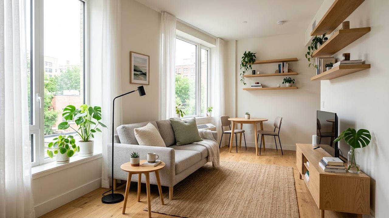 Ide Menata Ruangan Sempit dengan Furnitur Minimalis/AI Generated