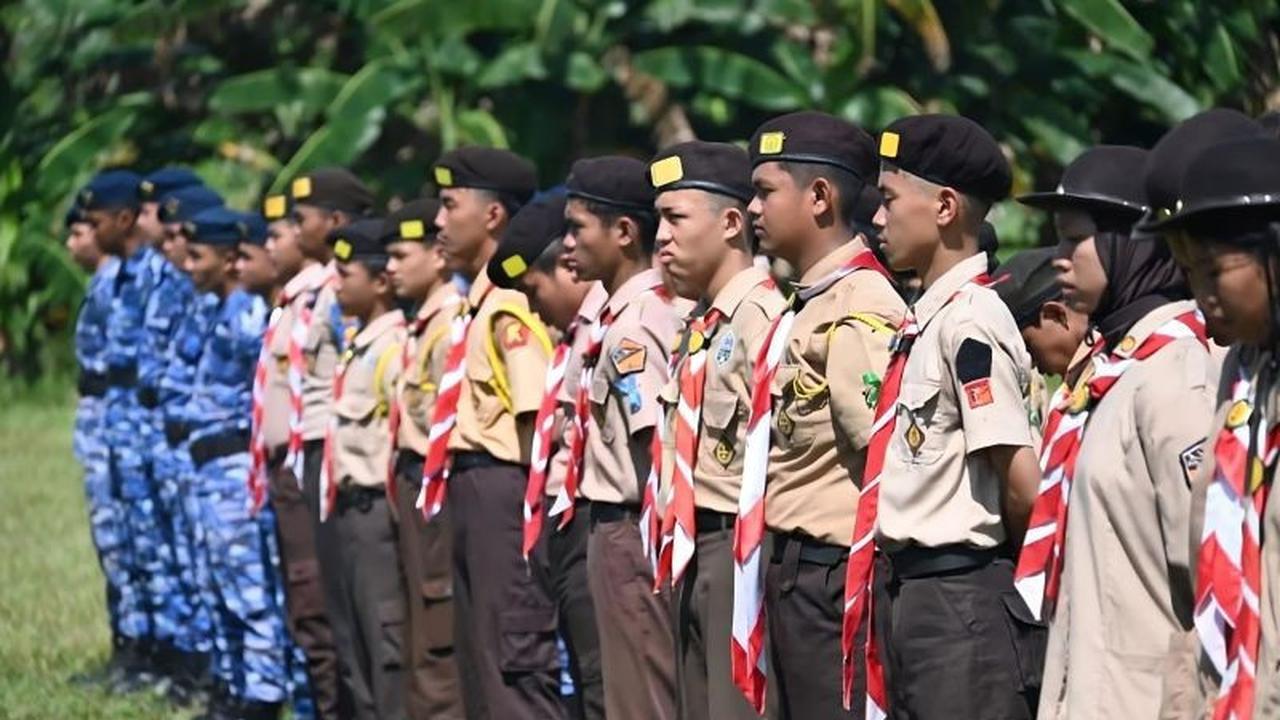 Perkemahan Pramuka Bentuk Karakter Generasi Muda, Lanud Harry Hadisoemantri Tekankan Pentingnya Jati Diri