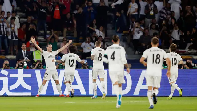 Real Madrid Melaju ke Final Piala Dunia Antarklub 2018