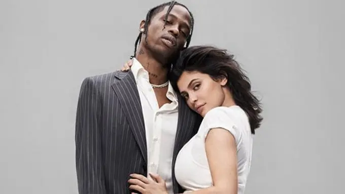 Travis Scott - Kylie Jenner/ copyright GQ Magazine