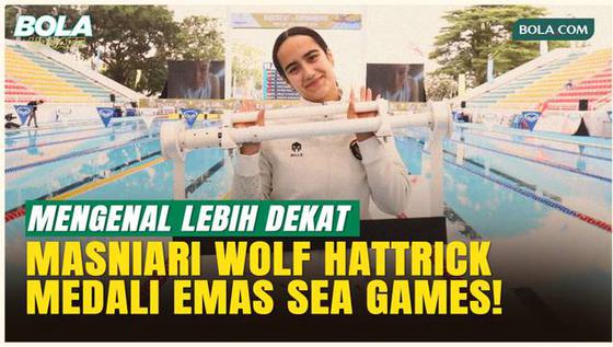 Profil Masniari Wolf, Ratu Gaya Punggung Indonesia Raih Emas SEA Games 3 Edisi Beruntun