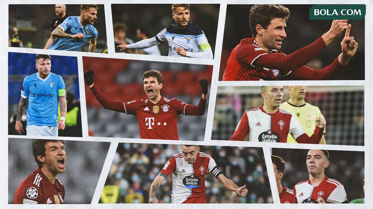 Kolase - Ciro Immobile, Thomas Muller, Iago Aspas