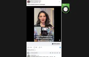 Cek Fakta: Hoaks Video Gubernur Malut Sherly Laos Akan Beri Bantuan Uang Tunai