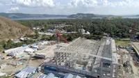 Proyek PT Waskita Karya (Persero) Tbk, Arena Aquatic Papua untuk persiapan Pekan Olahraga Nasional (PON) 2020. (dok: Waskita Karya)
