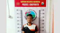 Oknum PNS Rutan Jeneponto ditangkap simpan sabu (Fauzan/Liputan6.com)