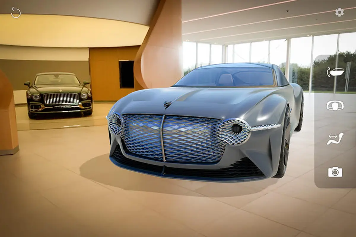 Dengan AR, Bentley Beri Pengalaman Rasakan Mobil Konsep Terbarunya