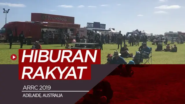 Berita video Vlog Bola.com kali ini tentang balapan ARRC (Asia Road Racing Championship) 2019 yang menjadi seperti "hiburan" rakyat kota Adelaide, Australia.