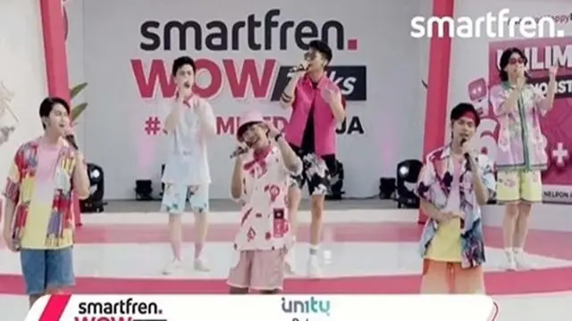 Bagikan Keseruan bersama Fans, UN1TY Bikin Pecah Panggung Smartfren WOWTalks #UnlimitedJogja