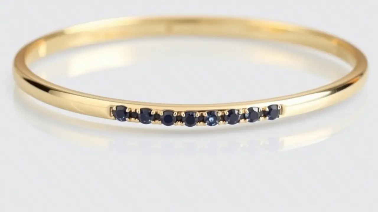Gelang Bangle Polos atau Bertatah Permata