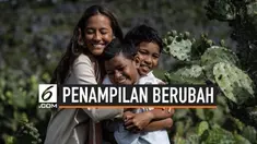 Ada yang berubah dari penampilan Pevita Pearce. Kulitnya menjadi gelap dan rambutnya pun pirang. Sontak, penampilan Pevita ini bikin pangling. Namun ternyata, perubahan penampilan dilakukan untuk sebuah film terbarunya.