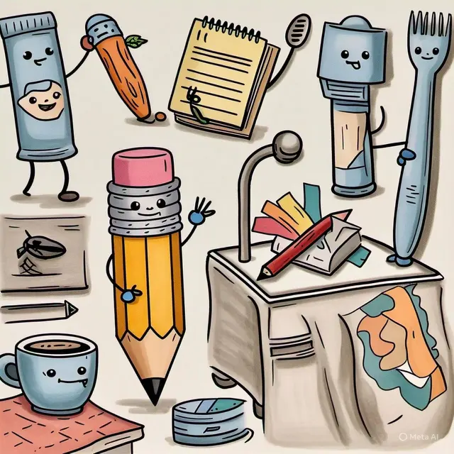 Contoh Gambar Ilustrasi Kartun yang Menarik dan Mudah Dibuat