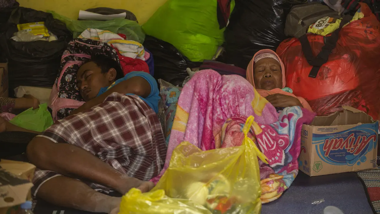 Kondisi Lokasi Pengungsi Erupsi Gunung Semeru