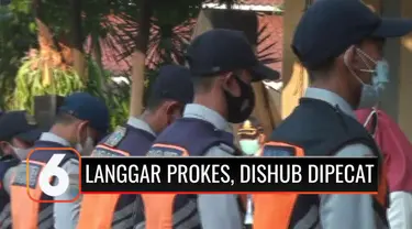 Delapan anggota Dinas Perhubungan DKI Jakarta yang bergerombol di sebuah warung kopi di saat pemberlakuan PPKM Darurat, akhirnya dipecat dengan tidak hormat. Kedelapan anggota Dishub itu dinilai telah melanggar peraturan Gubernur DKI Jakarta.