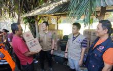 Bantuan Logistik BPBD Bali Salurkan untuk Korban Banjir dan Longsor di Tiga Kabupaten