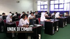 Pelaksanaan UNBK di kota Cimahi diwarnai rusaknya server sehingga menyebabkan keterlambatan dalam pengerjaan soal.