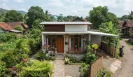 10 Inspirasi Rumah Desa Sederhana dengan Taman Kecil, Sejuk Menyatu dengan Alam