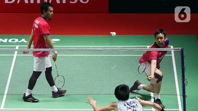 Penampilan The Daddies di Laga Awal Indonesia Masters 2023