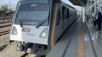 PT Railink melaksanakan peresmian uji coba layanan Kereta Api (KA) Bandara Kualanamu di Stasiun Bandar Khalipah, Kabupaten Deli Serdang, Sumatera Utara (Sumut)