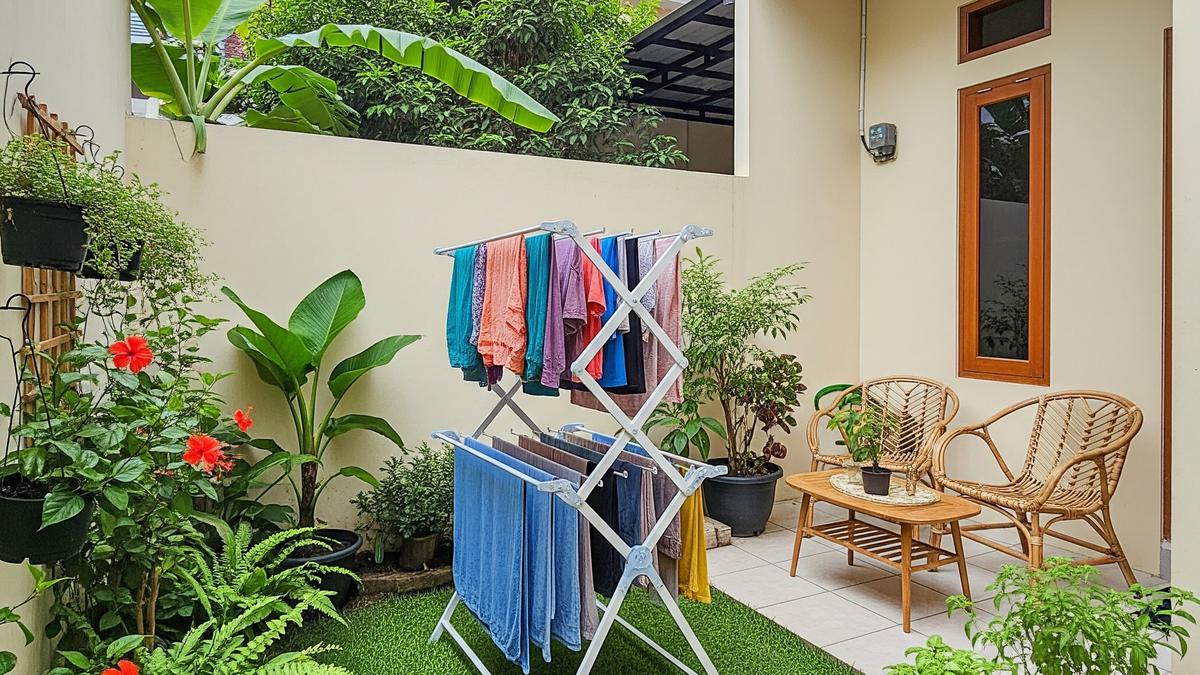 7 Contoh Gambar Area Jemuran Rumah Type 36 yang Rapi, Estetik, dan Fungsional