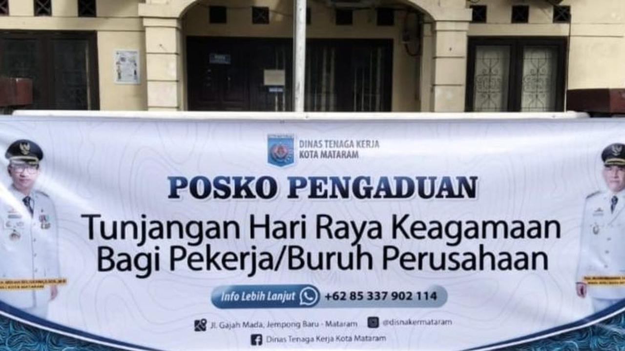 Disnaker Mataram Ingatkan Perusahaan: Pastikan Pembayaran THR Tepat Waktu Jelang Idul Fitri 2026