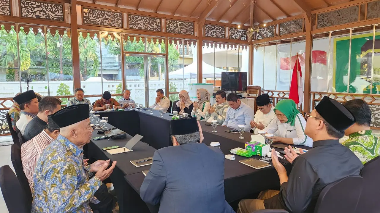 Majelis PPP melakukan pertemuan dengan Plt Ketua Umum dan jajaran Pengurus Harian DPP PPP. (Istimewa)