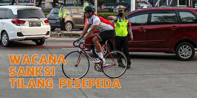 VIDEO Headline: Wacana Penerapan Tilang untuk Pesepeda di Jalan Raya
