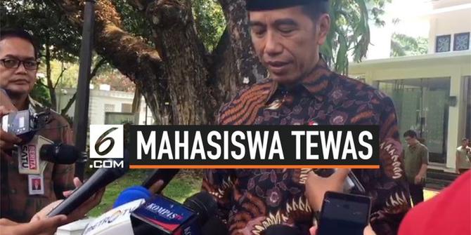 VIDEO: Jokowi Ucapkan Belasungkawa Meninggalnya 2 Mahasiswa di Kendari