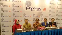 Pameran pulp dan kertas terdepan di Asia Tenggara dilaksanakan di Jakarta Convention Center.
