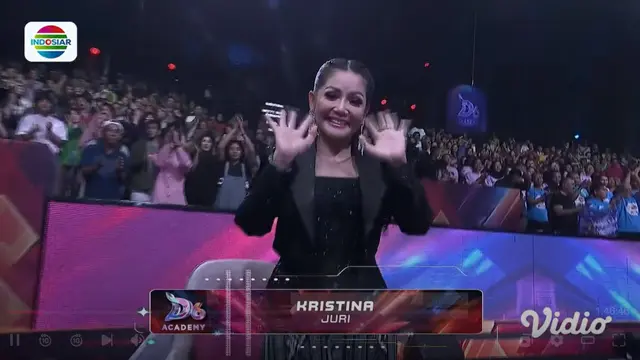 Kristina Pertama Kalinya Hadir Bertugas Sebagai Juri D'Academy 6