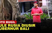 VIDEO: Gubernur Bali Tolak Permintaan Maaf, Usir Bule Rusia Foto Bugil di Pohon