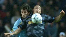 Ronaldo Luis Nazario da Lima memperkuat Inter Milan pada tahun 1997-2002 dan mempersembahkan gelar Piala UEFA pada tahun 1998. (AFP/Patrick Kovarik)