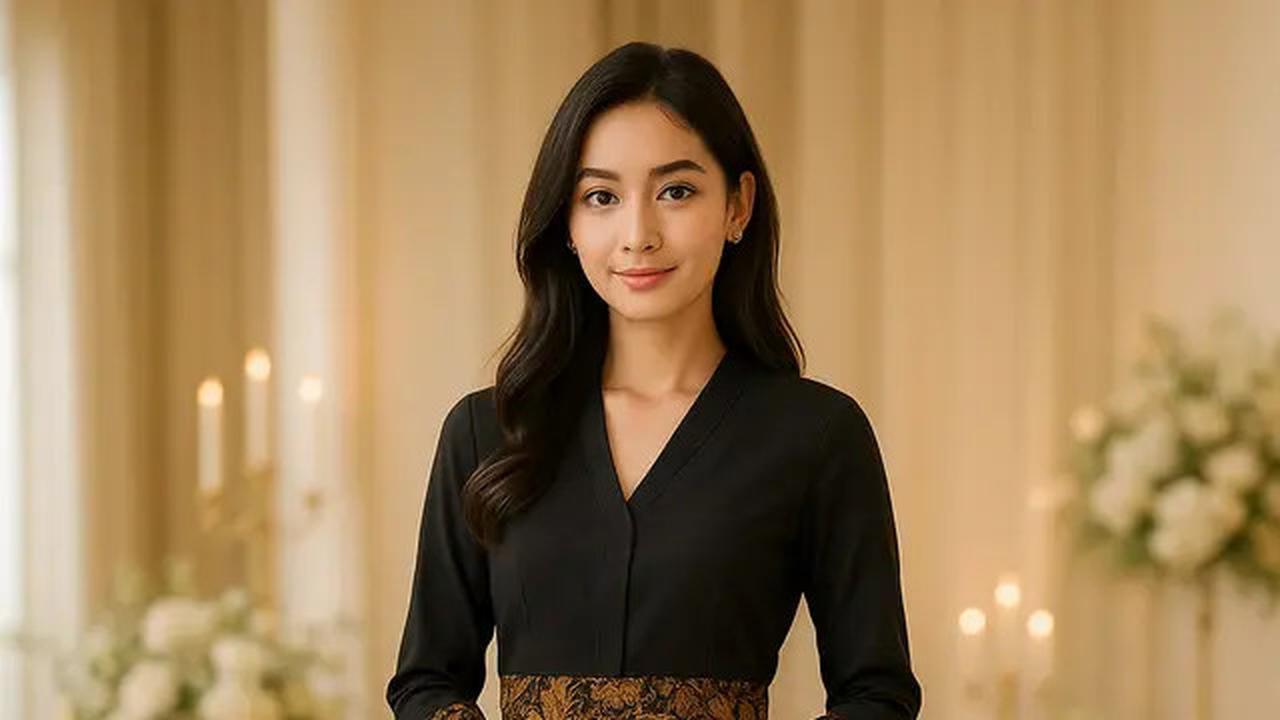 7 Model Rok Batik Kombinasi Kain Polos Wanita Modern yang Elegan
