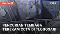 Beredar video rekaman CCTV berisikan aksi pencurian tembaga. Aksi tersebut terekam pada Rabu (15/5/2024) pagi di Nogososro, Tlogosari