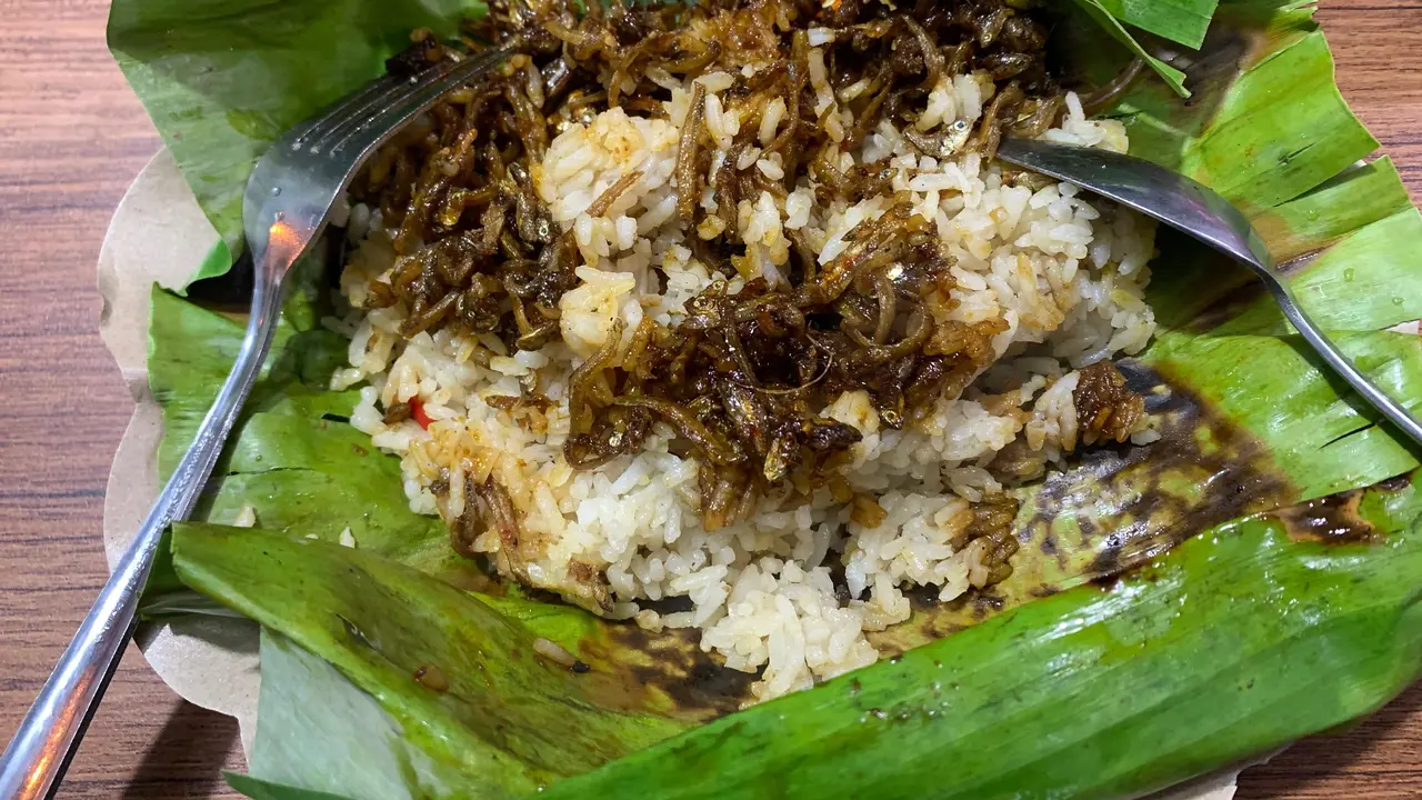 Nasi bakar teri