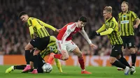 Arsenal Menang Atas Kairat, tapi Gagal Cetak Sejarah Baru di Liga Champions