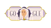 Roehana Koeddoes tampil sebagai Google Doodle pada 8 November 2021. (Doc: Google Doodle)