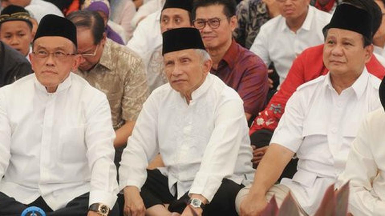 Amien Rais: Kalau PAN hanya dikasih dua kursi, ini rangkulan maut