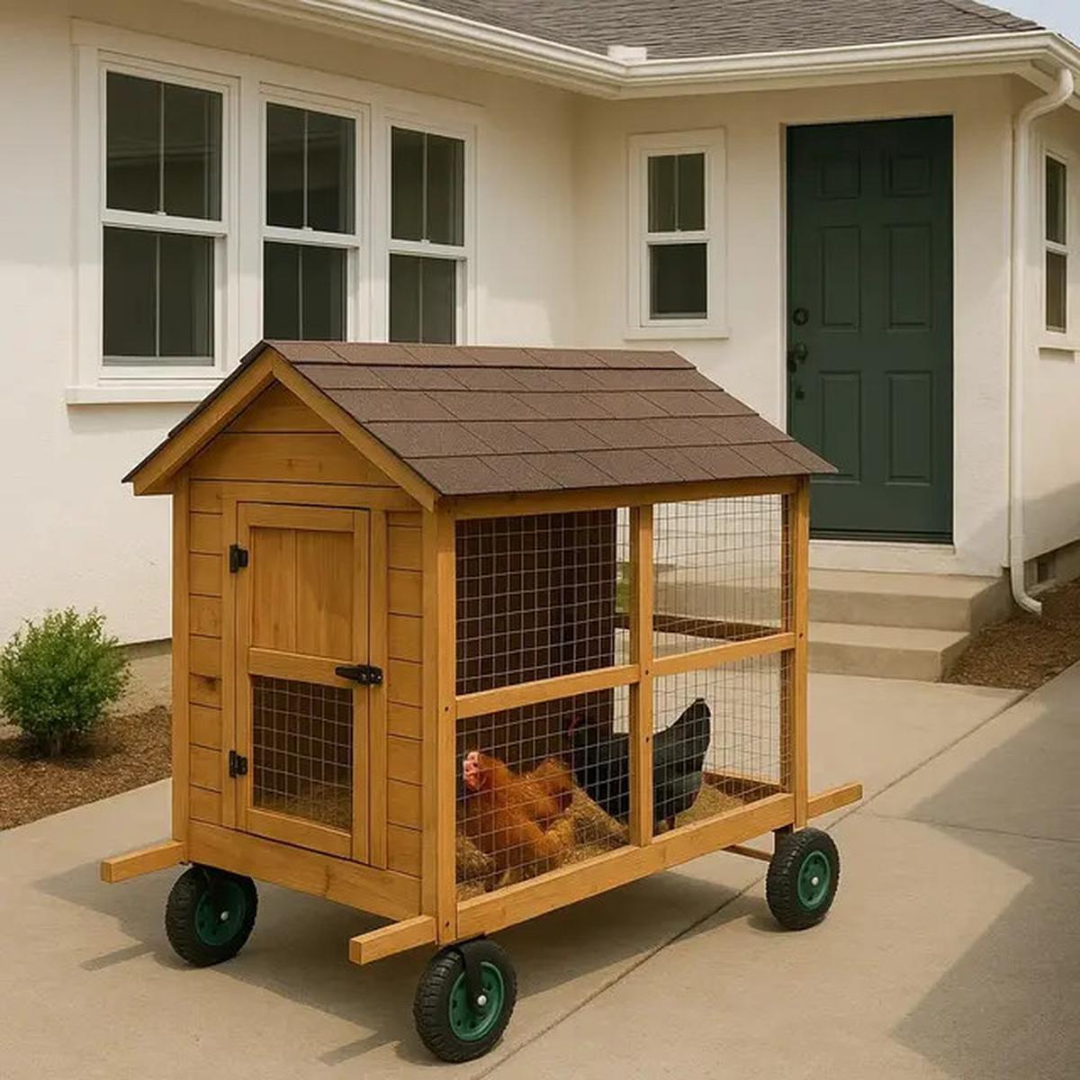 6 Model Kandang Ayam di Depan Rumah untuk Lahan Sempit, Fungsional dan Rapi