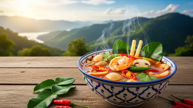 Ilustrasi Tom Yum/Gemini AI