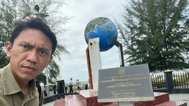 Liputan6.com di Barus, Tapanuli Tengah, Sumatera Utara (Liputan6.com/Muhammad Radityo Priyasmoro)