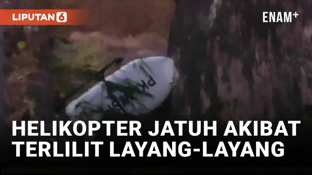 Pemilik Layang-layang yang Buat Heli Jatuh Terancam Pidana