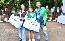 Bantuan Perlengkapan Sekolah untuk Anak Ojek, Pertamina Berdayakan Produk Lokal