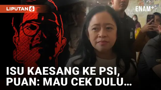 Kabar Kaesang Masuk PSI, Puan Akan Bicara dengan Putra Bungsu Presiden Jokowi