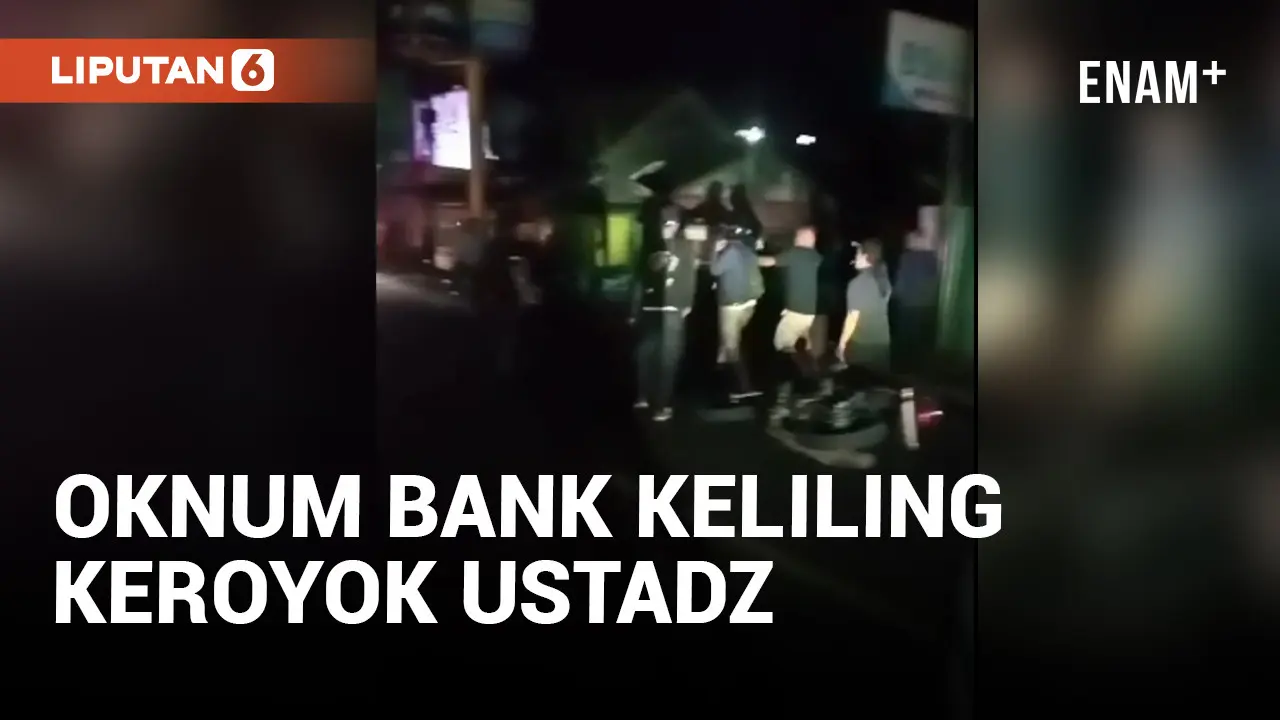 Ustaz Dikeroyok, Warga Sweeping Oknum Bank Keliling