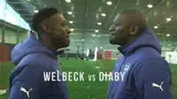 Pemain Arsenal Lomba Adu Kelereng (Youtube)