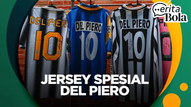 VIDEO CERITA BOLA: Pengalaman Punya Jersey Spesial Alessandro Del Piero dan Saham di Juventus