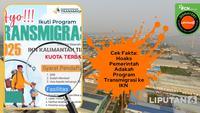 Awas Hoaks Berkedok Program Transmigrasi, Pahami Modusnya Biar Tak Terjebak